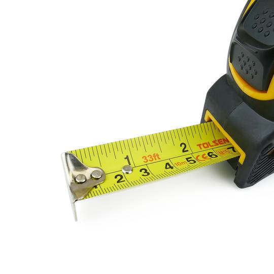 Metal tape measure 10m x 25mm tools Tolsen