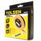 Cinta métrica de fibra de vidrio enrollada de 30m x 12.5mm de herramientas Tolsen