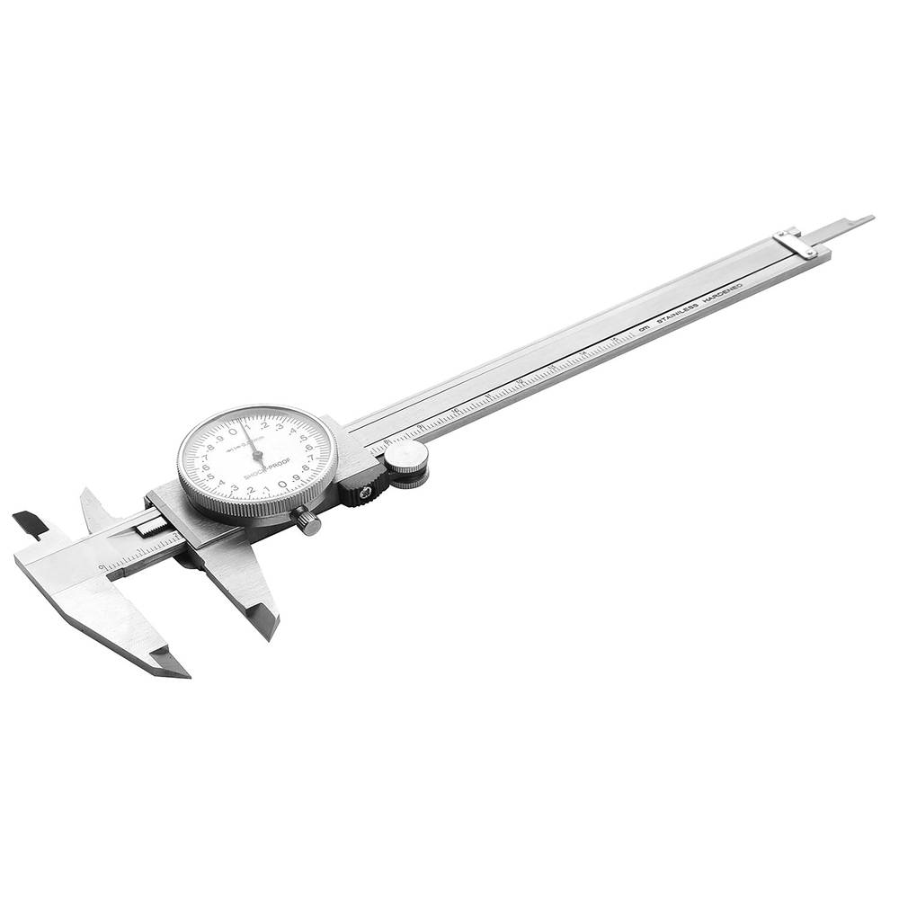 Caliper 150mm with analogue display tool Tolsen