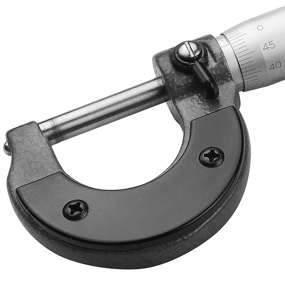 Micròmetre de 25mm analògic d'eines Tolsen