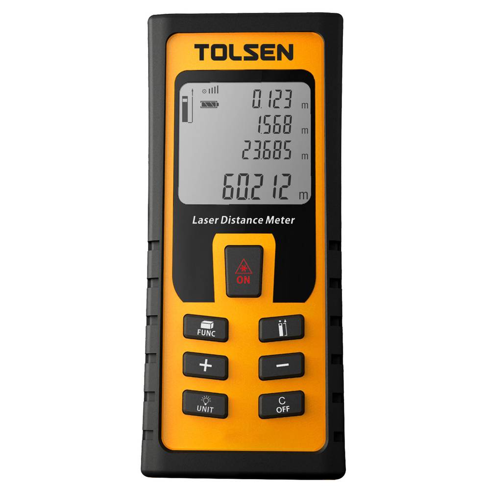 Digital laser distance measuring tools 80m Tolsen