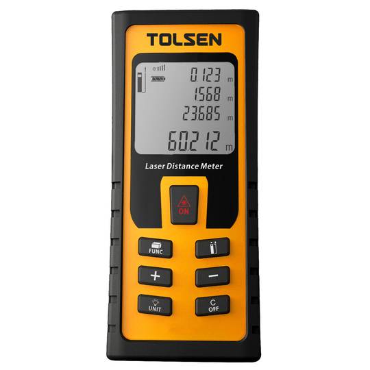 Digital laser distance measuring tools 80m Tolsen