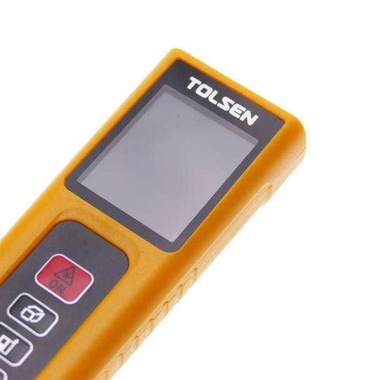 Telémetro medidor de distancia láser con varios modos de medición 60m digital TOLSEN