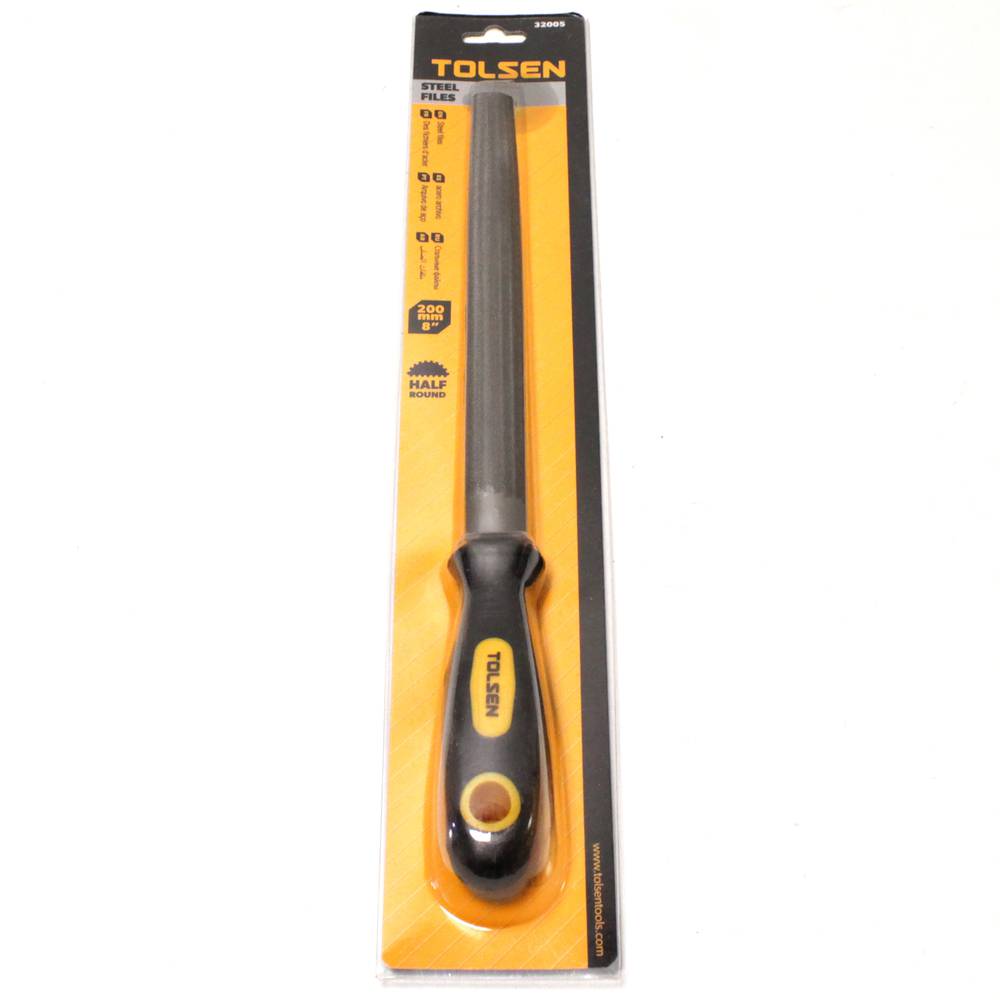 Llima semi rodona T12 de 200mm