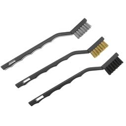 Brosses métalliques 180 mm Lot de 3 pièces