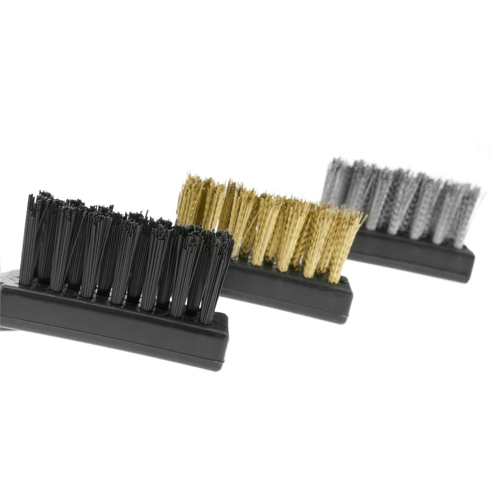 Wire brushes 180 mm 7 inches set of 3 units