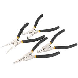 Zestaw 4 okrągłych szczypiec 180 mm do biżuterii i precyzji