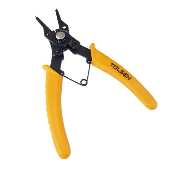 Pinza piatta e curva intercambiabili 160mm