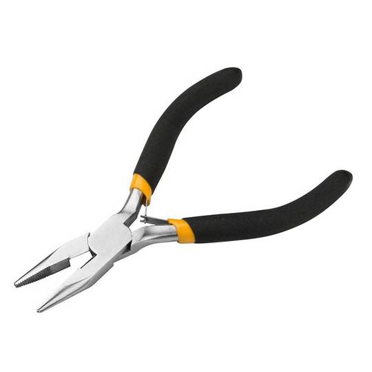 Pinza universale con punta dritta 115mm mini per precisione e gioielli