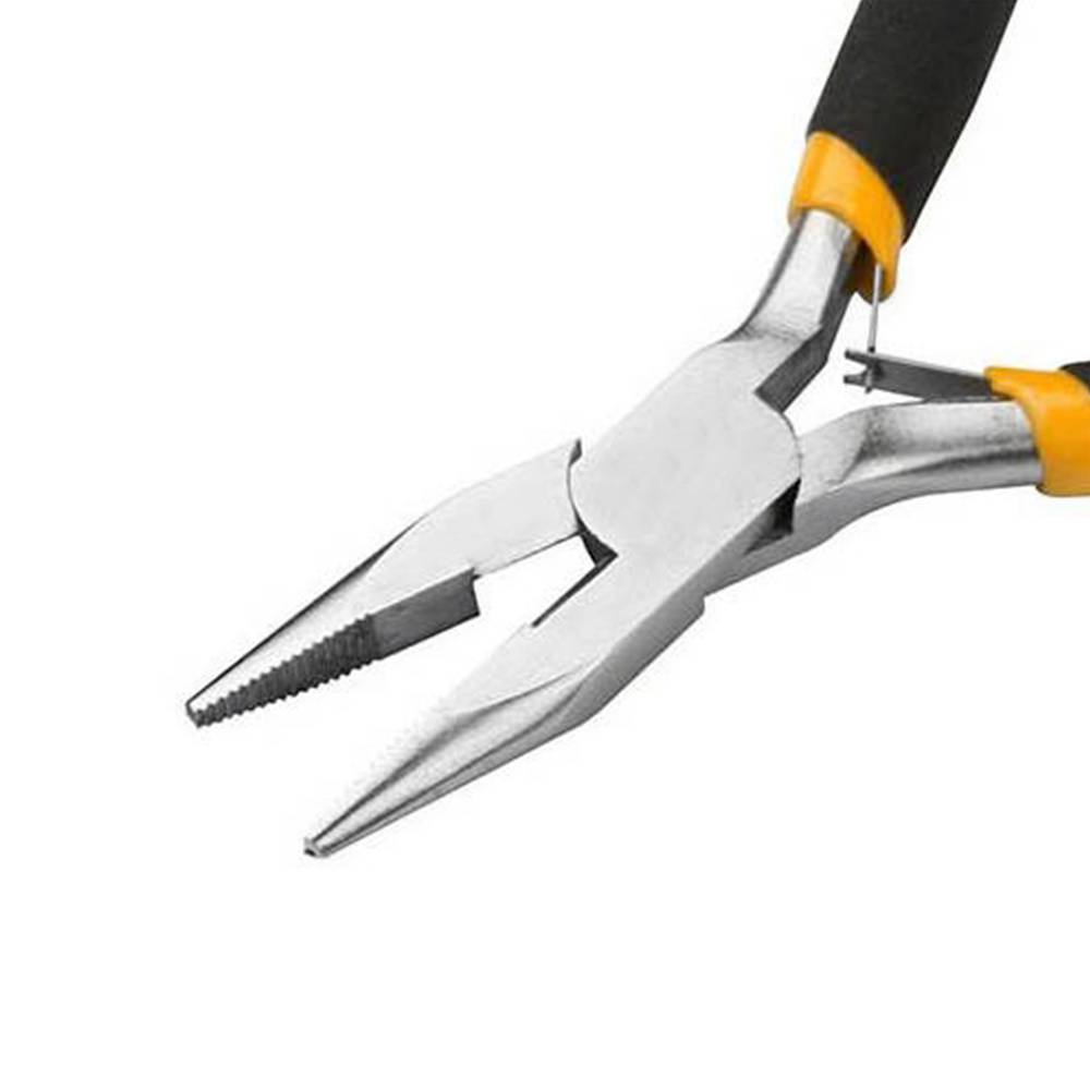 Pinza universale con punta dritta 115mm mini per precisione e gioielli