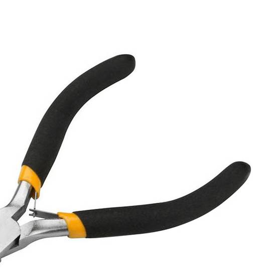 Pinza universale con punta dritta 115mm mini per precisione e gioielli