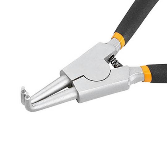 Sicherungsring Zange Vierköpfiges Sicherungsring mit aussen Halterung 180mm gebogen