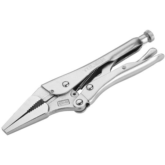 Alicate de bloqueio 230mm com braçadeiras planas
