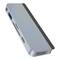 HyperDrive USB-C 6-Port-Adapter für iPad Pro und Air in Hyper Silver HD319B-SILVER