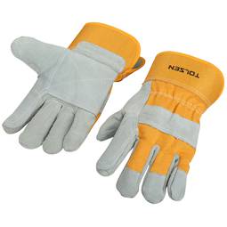 Guanti da lavoro in pelle di tela XL 1 paio strumenti Tolsen
