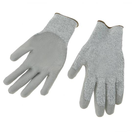 Gants de protection HPPE+PU niveau 5 9