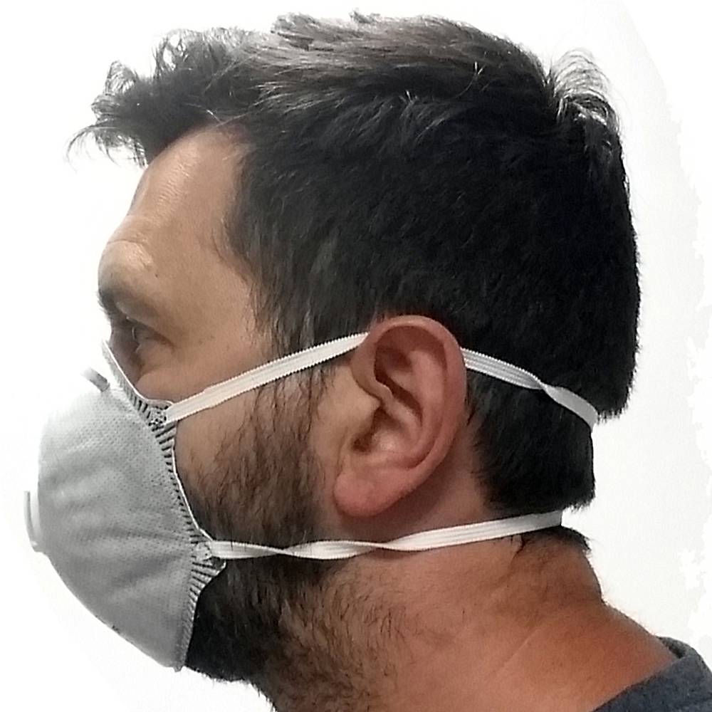 Masque de protection TY0929V FFP2 NR EN149:2001 - 1 unité