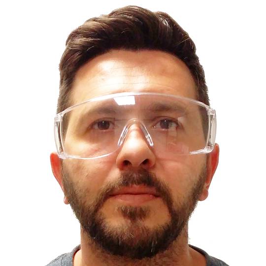 Gafas de protección transparentes de herramientas Tolsen