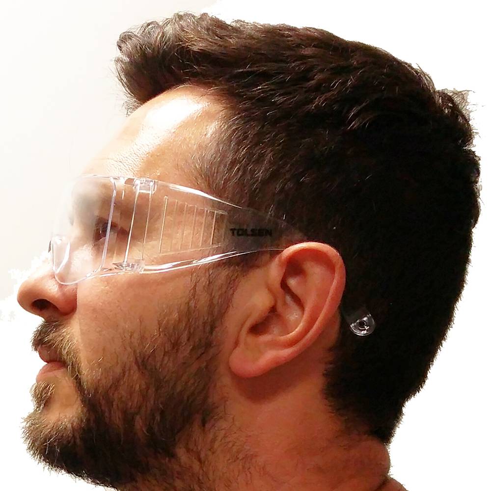 Gafas de protección transparentes de herramientas Tolsen