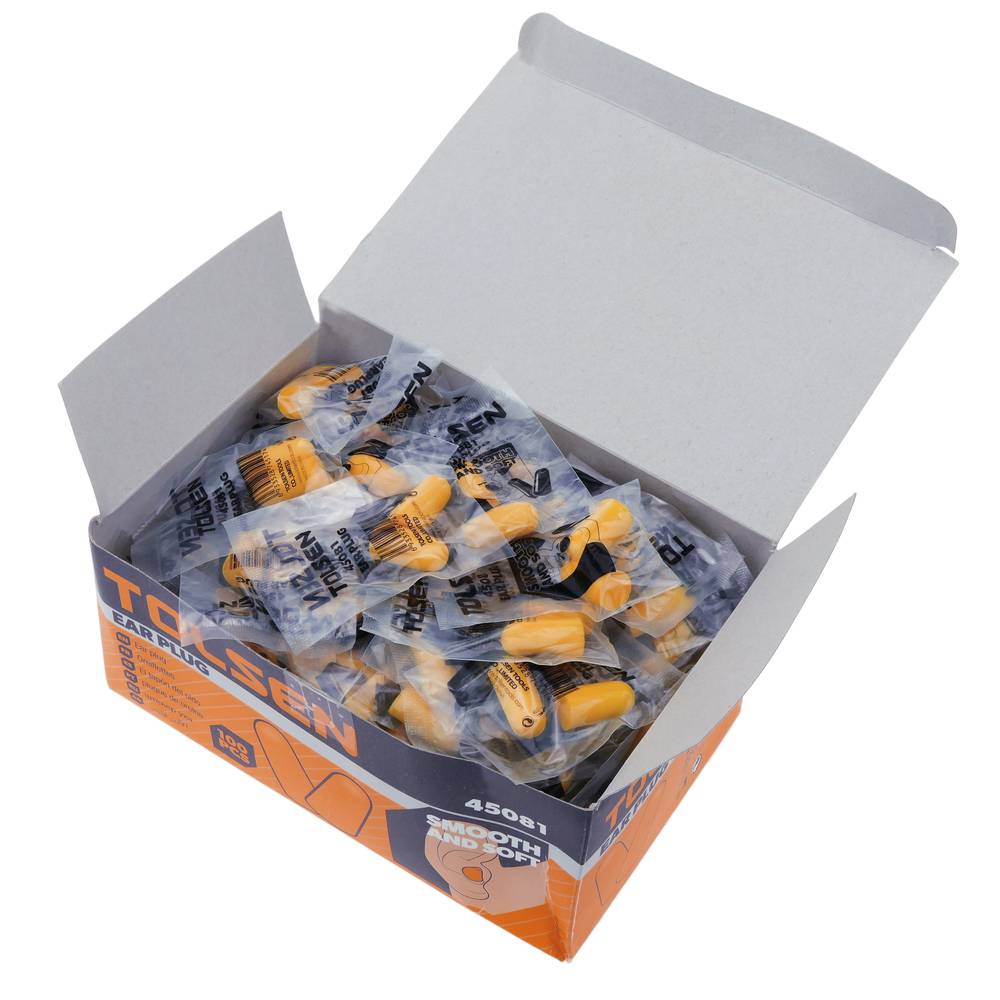 Foam ear plugs 100 pairs by Tolsen tools