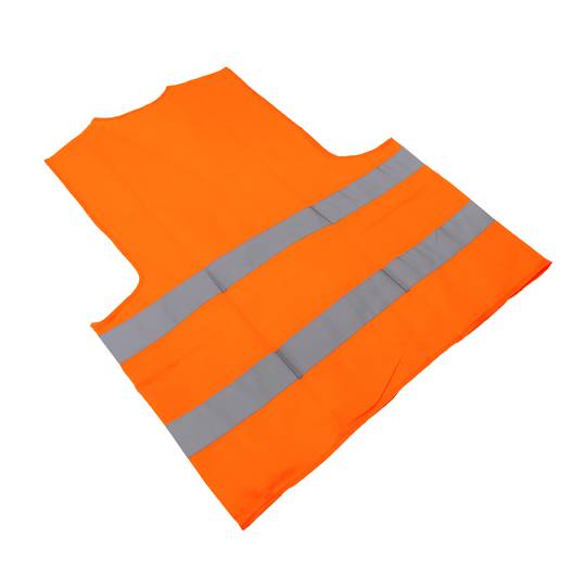 Reflektierende Sicherheitsweste Orange Größe L Werkzeug Tolsen