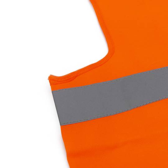 Reflektierende Sicherheitsweste Orange Größe L Werkzeug Tolsen