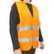 Chaleco reflectante naranja de seguridad talla XXXL de herramientas Tolsen