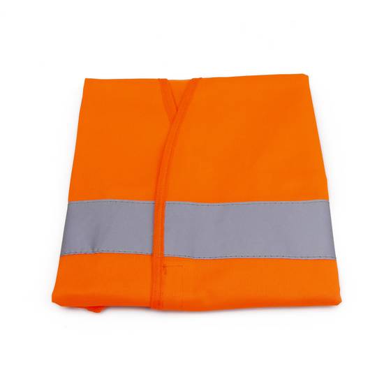 Chaleco reflectante naranja de seguridad talla XXXL de herramientas Tolsen