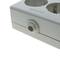 Basis 4 Schuko-Stecker 16A 250V 3680W TT 98x112x42 mm