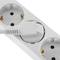 Power strip 3 schuko 16A 230V white with 1.5m cable