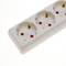 Regleta d'endolls 4 schuko 16A 230V blanca amb interruptor i cable de 1.5m
