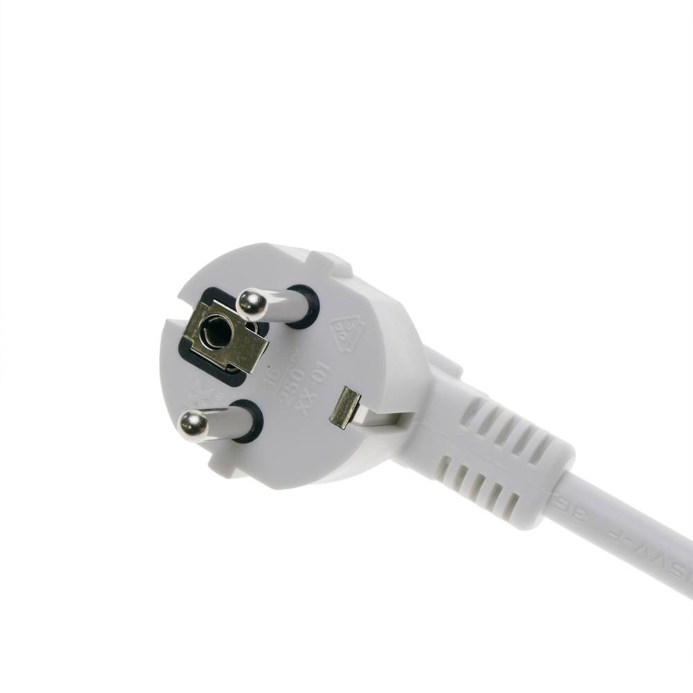 Regleta d'endolls 4 schuko 16A 230V blanca amb interruptor i cable de 1.5m