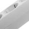 Barrette d'alimentation 4 schuko 16A 230V blanc avec interrupteur et câble de 3m