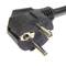 Multiprise 6 prises 16A 230V noir avec interrupteur et 3m câble