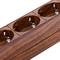 Regleta de enchufes 5 schuko 16A 250V madera con cable de 1.5m