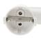 Multiplicateur prise double broche schuko blanc