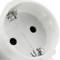 Pin triplo plug triplo colore bianco con angolo