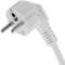 Bloc multiprises de table avec 3 prises Schuko avec 1 port USB et 1 port USB-C blanc