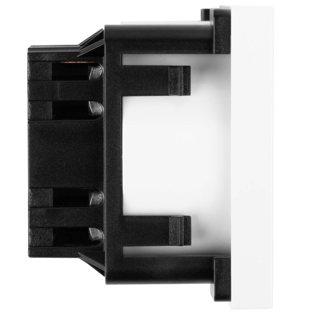Presa a muro Lanberg AC 230V 45x45 bianco AC-4545-EW