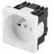 Presa a muro Lanberg AC 230V 45x45 bianco AC-4545-EW