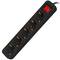 Regleta de 5 endolls Schuko amb interruptor de Lanberg color negre 1.5m
