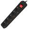 Regleta de 5 endolls Schuko amb interruptor de Lanberg color negre 1.5m