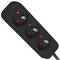 Presa multipla Lanberg Schuko con 3 spine, nera, 1,5 m PS0-03E-0150-BK