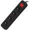 Multipresa con 4 prese Schuko con interruttore Lanberg, colore nero 1,5m PS1-04E-0150-BK