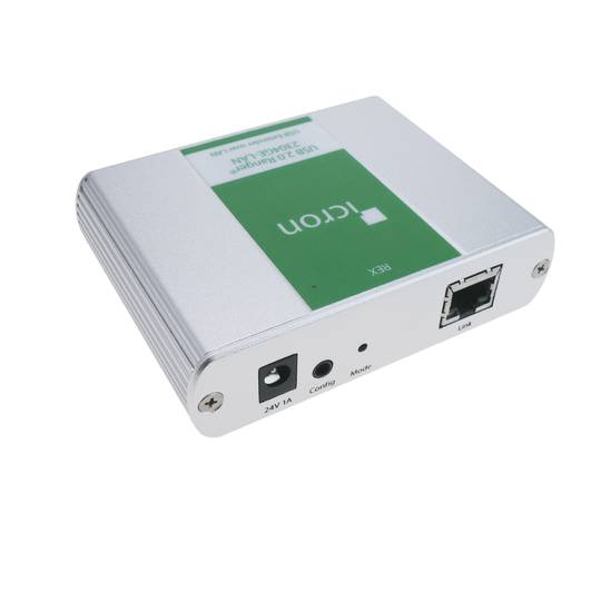 USB 2.0 480 Mbps extender Cat.5e UTP 4-port Icron USB Ranger 2304GE-LAN