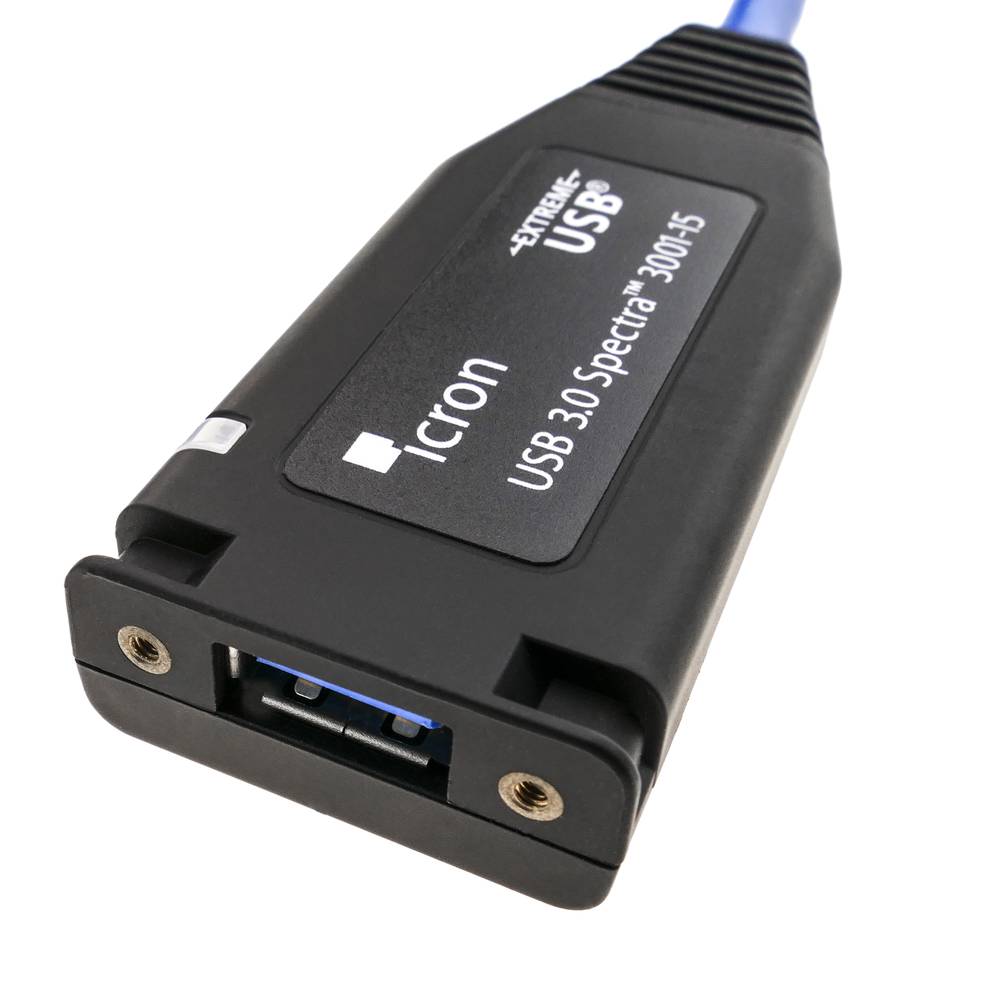 USB-Verlängerungskabel Verlängerung 15m Icron USB 3.0 Spectra 3001-15