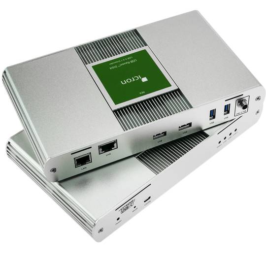 Extensor de 4 puertos USB 3.1 sobre cable LAN Cat. 6a Cat.7 hasta 100 m.