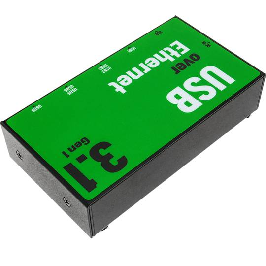 AnyPlaceUSB USB 3.1 SuperSpeed współdzielenie przez 4-portową sieć A i 2-portową C TCP / IP