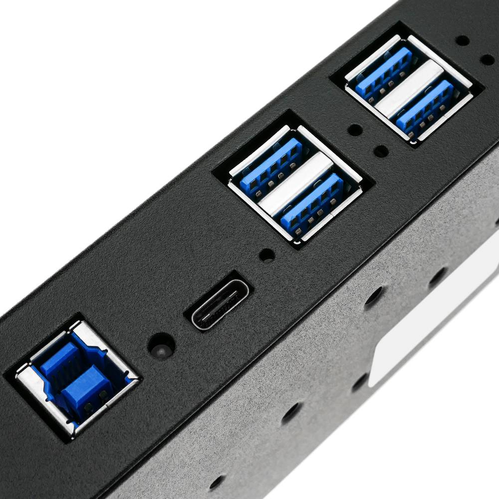AnyPlaceUSB USB 3.1 SuperSpeed współdzielenie przez 4-portową sieć A i 2-portową C TCP / IP