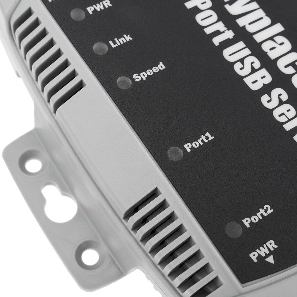 AnyPlaceUSB USB 2.0 Hi Speed compartilhando em uma rede TCP / IP de 2 portas